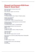 Glowacki and Sommers RCIS Exam Rated A&plus; Brand New&excl;&excl;