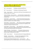 Arkansas Body Art Apprentice Written Test &ndash; Questions With Detailed Solutions