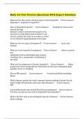  Body Art Test Practice Questions With Expert Solutions