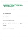 HARD STC SERIES 66 QUESTIONS EXAM WITH CORRECT QUESTIONS AND ANSWERS 2025