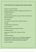 ECPI NUR 165 Exam 2 Questions With Complete Solutions