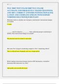 WGU D005 EXAMS&vert;&vert; ACCURATE AND FREQUENTLY TESTED QUESTIONS AND 100&percnt; CORRECT ANSWERS WITH RATIONALES&vert;&vert; LATEST AND COMPLETE UPDATE WITH EXPERT VERIFIED SOLUTIONS&vert;&vert; SURE PASS&excl;&excl;