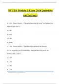 NCCER Module 2 Exam 2026 Questions and Answers