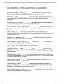MRI ARMRIT ARRT QUESTIONS & ANSWERS
