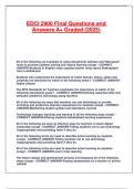 EDCI 2900 Final Questions and Answers A&plus; Graded &lpar;2025&rpar;&period;