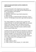 CDEO EXAM QUESTIONS WITH COMPLETE SOLUTIONS