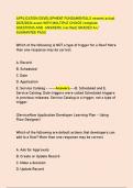 APPLICATION DEVELOPMENT FUNDAMENTALS newest actual  2025&sol;2026 exam WITH MULTIPLE CHOICE complete QUESTIONS AND ANSWERS &sol;verified&sol; GRADED A&plus;&sol; GUARANTEE PASS