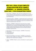 WGU D001 FINAL EXAM COMPLETE EXAM QUESTIONS WITH CORRECT ANSWERS&vert;&vert; A&plus; GRADED UPDATED 2025&sol;026&vert;&vert;100&percnt; GUARANTEED PASS&excl;&excl;&excl;