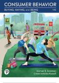 Consumer Behavior &ndash; Buying&comma; Having&comma; and Being &lpar;14th Edition&comma; Solomon & Russell&comma; Pearson&comma; 2024&rpar; &ndash; Complete Textbook