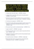 WGU D127 FINAL EXAM COMPLETE EXAM QUESTIONS WITH CORRECT ANSWERS&vert;&vert; A&plus; GRADED UPDATED 2025&sol;026&vert;&vert;100&percnt; GUARANTEED PASS&excl;&excl;&excl;