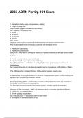 2025 AORN PeriOp 101 Exam NEWEST 2025&sol;2026 ACTUAL EXAM COMPLETE QUESTIONS AND CORRECT DETAILED ANSWERS &lpar;VERIFIED ANSWERS&rpar; &vert;ALREADY GRADED A&plus;&vert;&vert;BRAND NEW&excl;&excl;