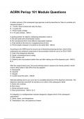 AORN Periop 101 Module Questions NEWEST 2025&sol;2026 ACTUAL EXAM COMPLETE QUESTIONS AND CORRECT DETAILED ANSWERS &lpar;VERIFIED ANSWERS&rpar; &vert;ALREADY GRADED A&plus;&vert;&vert;BRAND NEW&excl;&excl;