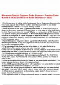 Minnesota Special Engineer Boiler License &ndash; Practice Exam Bundle & Study Guide &lpar;Safe Boiler Operation &ndash; 2025&rpar; NEW package deal