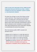 CCRN Test Bank 2025 &sol;2026 EXAM &sol;ACTUAL COMPLETE REAL  EXAM QUESTIONS AND VERIFIED SOLUTIONS &vert; CORRECT  ELABORATED &DETAILED ANSWERS&excl;&excl; ALREADY GRADED   A&plus; &sol;2025 BRAND NEW VERSION&excl;&excl;