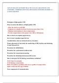 ADVANCED LIFE SUPPORT PRACTICE EXAM &vert; QUESTIONS AND  ANSWERS &vert; VERIFIED AND WELL DETAILED ANSWERS GRADED A&plus; &vert;  LATEST EDITION 
