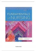 Test bank for Fundamentals of Nursing 10th Edition by Patricia A&period; Potter&comma; Anne Griffin Perry&comma; Patricia A&period; Stockert&comma; Amy Hall Chapter 1-50 &vert; Complete Guide A&plus;&period;