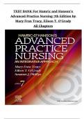 Test Bank for Hamric and Hanson&rsquo;s Advanced Practice Nursing 7th Edition by Mary Fran Tracy&comma; Eileen T&period; O'Grady &vert; Complete Verified Guide A&plus;