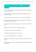 The Unfinished Nation Chapter 1&colon; The Collision of Cultures Study Guide Questions with Verified A&plus; Solutions