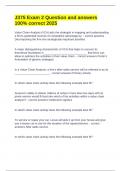 J375 Exam 2 Question and answers 100&percnt; correct 2025 
