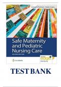 Test Bank - Safe Maternity and Pediatric Nursing Care&comma; 2nd Edition &lpar;Linnard-Palmer&comma; 2021&rpar;&comma; Chapter 1-38 &vert; All Chapters newest version