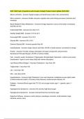 NUR 1400 Exam 4 Questions and Answers Already Passed Latest Update 2025-2026