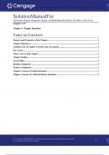Solution Manual For Automotive Engines Diagnosis&comma; Repair&comma; and Rebuilding 9th Edition Tim Gilles&comma; Tim LeVan &vert;All Chapters &lpar;1-19&rpar;&vert;Latest Version 2025 A&plus;