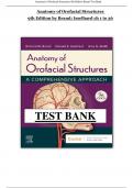 Anatomy of Orofacial Structures &ndash; 9th Edition by Brand & Isselhard &vert; Chapters 1&ndash;36 Complete Test Bank &vert; Verified Questions and Answers