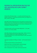 PROPANE FILL CERTIFICATION PRACTICE TEST 2025 QUESTIONS WITH 100&percnt; CORRECT ANSWER&excl;&excl;