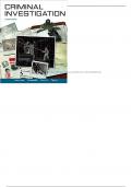Criminal Investigation 11th Edition by Charles R Swanson - Test Bank