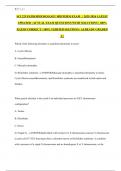 SCI 225 PATHOPHYSIOLOGY MIDTERM EXAM   &vert; 2025-2026 LATEST UPDATED &vert; ACTUAL EXAM QUESTIONS WITH SOLUTIONS &vert; 100&percnt; RATED CORRECT &vert; 100&percnt; VERFIED SOLTIONS &vert; ALREADY GRADED A&plus;