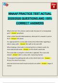 EXAMS PACK&colon;&colon;&colon; NNAAP NURSE AIDE ACTUAL 2025&sol;2026 Q&A 100&percnt; PASS