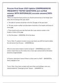 Procore Final Exam 2025 Update COMPREHENSIVE FREQUENTLY TESTED QUESTIONS and verified answers WITH RATIONALES&vert; accurate answers&vert;100&percnt; solved&excl;&excl;