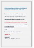 Professional Growth II - Practical Nursing EXAM  2025&sol;2026  Actual Complete Real Exam Questions & Correct Answers                   &vert; 100&percnt; Verified solutions &sol;Graded A&plus; &vert; 2025 Latest&excl;&excl;  