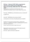 RD Exam - Domain II&comma; MNT 2025&rpar; comprehensive questions and verified answers &lpar;Detailed & Elaborated&rpar; ACTUAL EXAM 2025 TEST 100&percnt; Solved 2025&excl;&excl;
