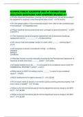 ILLINOIS PUBLIC ADJUSTER END OF COURSE EXAM 2025&sol;2026 QUESTIONS AND ANSWERS GRADED A&plus;