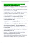 ILLINOIS PUBLIC ADJUSTER EXAM SCRIPT 2025&sol;2026 QUESTIONS AND ANSWERS GRADED A&plus;