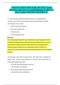 NUR NGN HESI MED SURG REVIEW Exam  Questions and Answers with Rationales Graded A&plus;  Latest update 2025&sol;2026 GRADED A&plus;