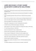 LDRS 302 EXAM