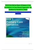 Test Bank- Ham's Primary Care Geriatrics&colon; A Case-Based Approach 7th Edition &lpar; Gregg A&period; Warshaw&comma; 2021&rpar; &comma; Chapter 1-54 &vert;&vert; All Chapters &vert;&vert; Latest Edition