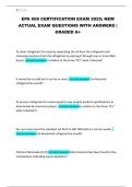 EPA 608 CERTIFICATION EXAM 2025&semi; NEW ACTUAL EXAM QUESTIONS WITH ANSWERS &vert; GRADED A&plus;