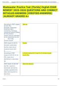 Exam &lpar;elaborations&rpar; Wastewater Practice   2025-2026 