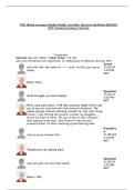 D222 Health Assessment Shadow Health Case Study&colon; Interview with Robert Hall 2025 NEW Western Governors University