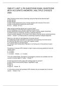 CMN 571-UNIT 3&colon; FB QUESTIONS EXAM&comma; QUESTIONS  WITH ACCURATE ANSWERS &vert; MULTIPLE CHOICES  2025 