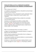 NURS 2547 WEEK 4 ACTUAL COMPLETE EXAM&vert;WITH  ACCURATE QUESTIONS AND VERIFIED ANSWERS&vert;GRADED  A