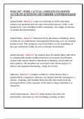 NURS 2547 - WEEK 1 ACTUAL COMPLETE EXAM&vert;WITH  ACCURATE QUESTIONS AND VERIFIED ANSWERS&vert;GRADED  A