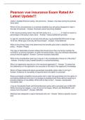 Pearson vue insurance Exam Rated A&plus; Latest Update&excl;&excl;&excl;