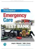 test bank prehospital emergency are pearson 11thedition joseph j&period; mistovich keith j&period; karren brent&lowbar;hafen&period;