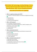WGU D356&colon; HR Technology Verified Multiple Choice  and Conceptual Actual Emended Exam Questions  With Reviewed 100&percnt; Correct Detailed Answers   Guaranteed Pass&excl;&excl;Current Update&excl;&excl; 