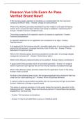 Pearson Vue Life Exam A&plus; Pass Verified Brand New&excl;&excl;