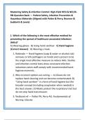 Mastering Safety & Infection Control&colon; High-Yield HESI & NCLEX-RN Question Bank &mdash; Patient Safety&comma; Infection Prevention & Hazardous Materials &lpar;Aligned with Potter & Perry&comma; Brunner & Suddarth & Lewis&rpar;
